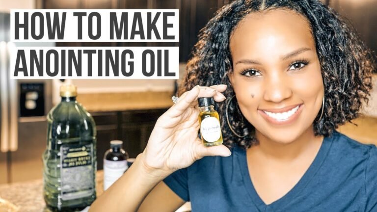 How to Prepare Anointing Oil: A Step-by-Step Guide