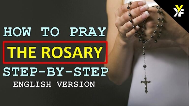 Beginner's Guide to Praying the Rosary Step by Step