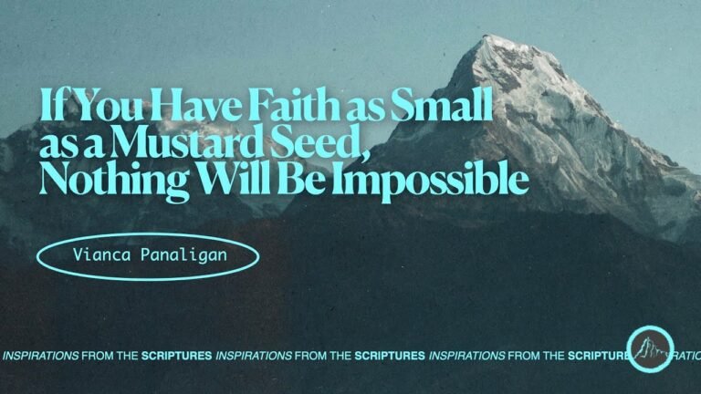Unleashing the Power of Faith: The Significance of a Mustard Seed