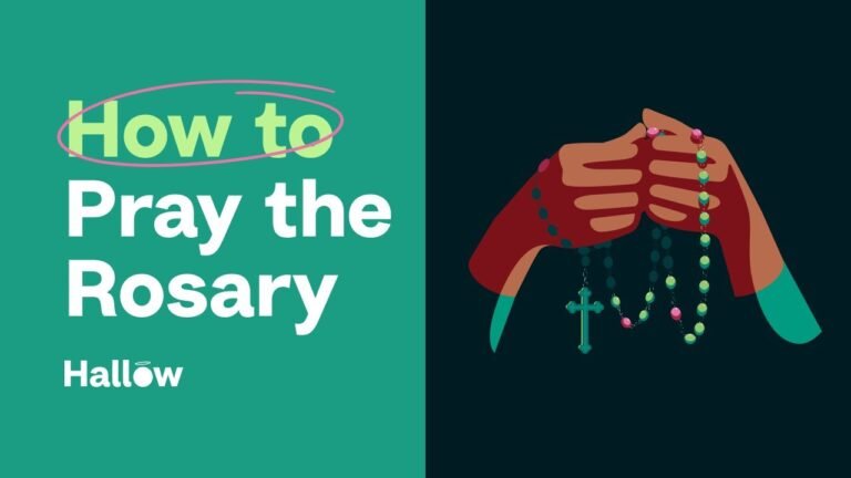 Step-by-Step Guide to Praying the Rosary with Beads