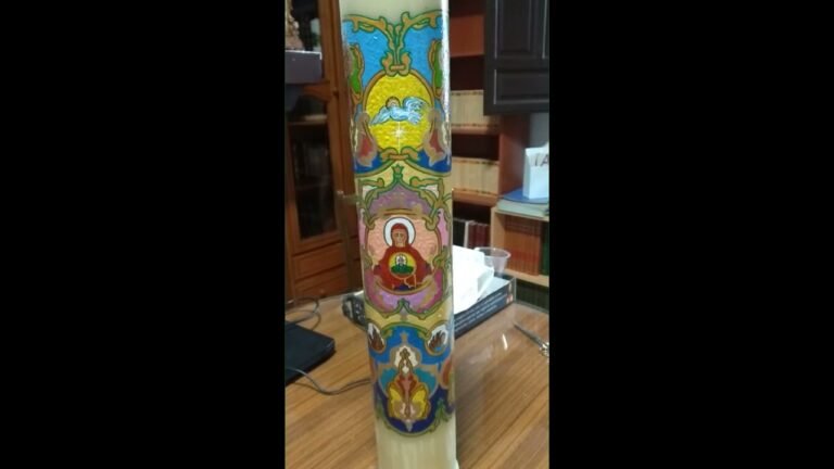 When is the Paschal Candle Lit in 2023?