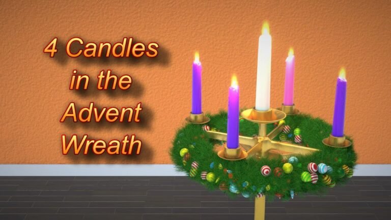 The Meaningful Names of the 4 Advent Candles in Catholic Tradition