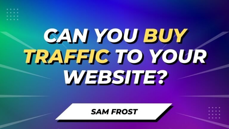 Maximizing Website Traffic: The Smart Way to Buy Search Engine Traffic