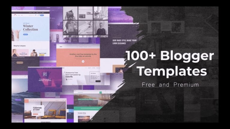 Top Free and Easy Blogger Templates for Simplicity
