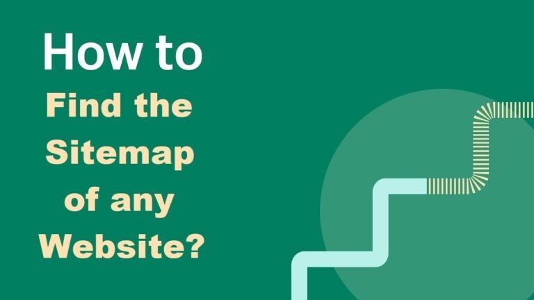 Finding Your Website's Sitemap Made Easy