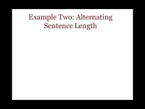 Crafting Compelling Sentences for Added Variation in Writing
