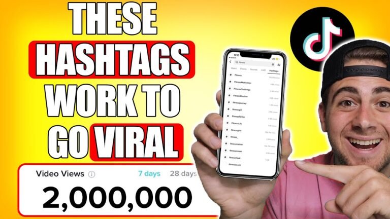 Top 10 TikTok Hashtags for Viral Success