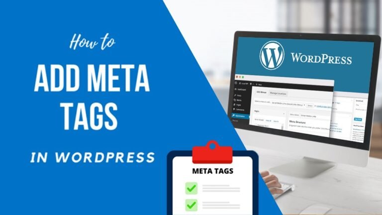 Streamline Your SEO: How to Add Meta Tags to WordPress for Optimal Results