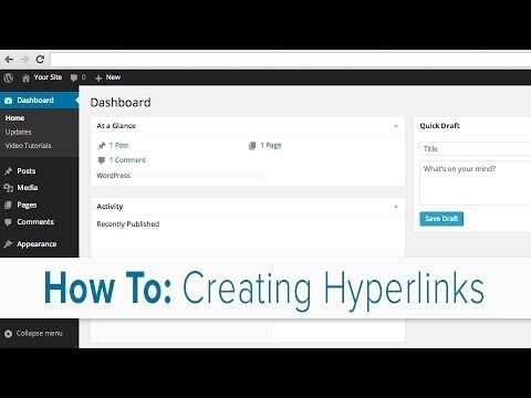 Creating Hyperlinks: How to Make a URL a Clickable Link