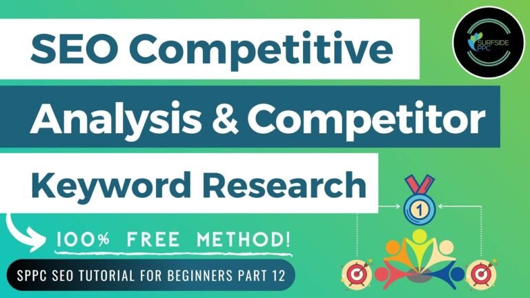 Competitive Analysis: Evaluating My Website Against Rivals