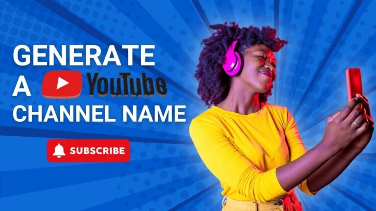 Top Tools for Creating the Perfect YouTube Channel Name