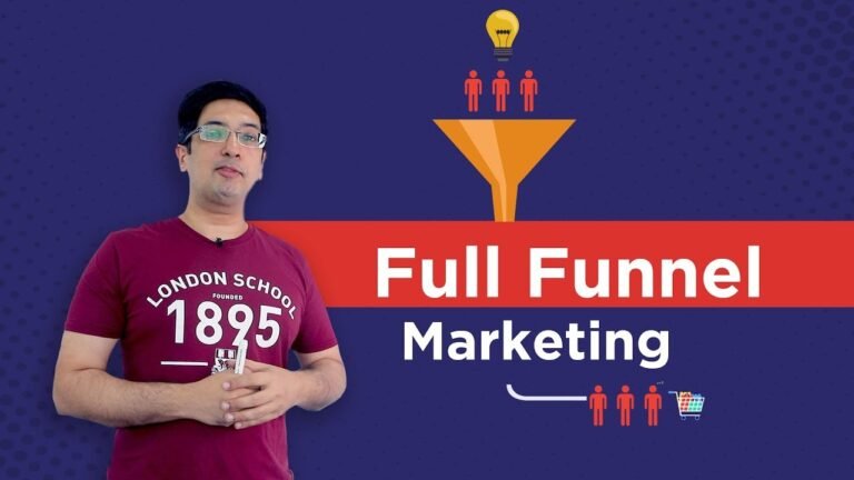 Mastering the Full Funnel Marketing Strategy