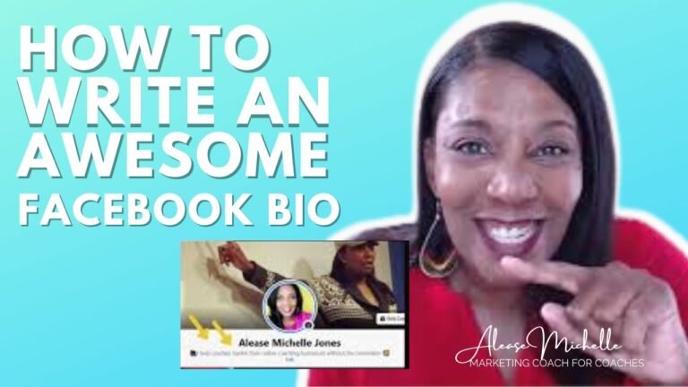 Creating a Compelling Sample Bio for Facebook
