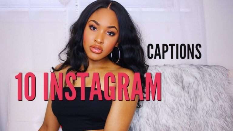 Crafting the Perfect Self-Caption for Instagram