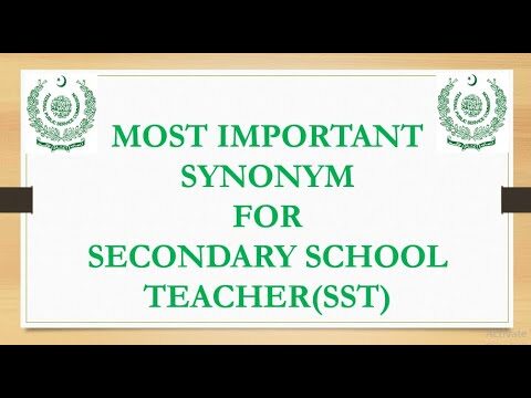 Alternative Term for Secondary