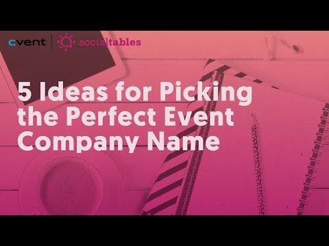 Top 10 Creative Names for Your Event Management Company