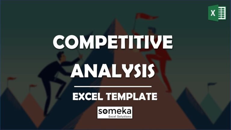 Excel Competitor Analysis Template: Streamline Your Strategy