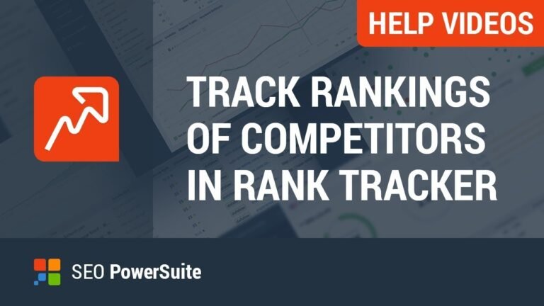 Mastering SEO Competitor Rank Tracking