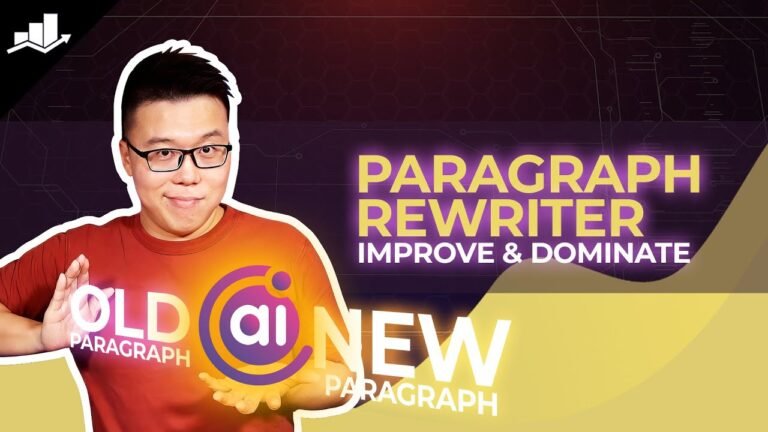 Free AI Paragraph Rewriter: The Ultimate Tool for Optimized Content