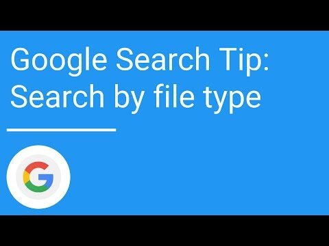 How to Efficiently Search for Filetypes on Google