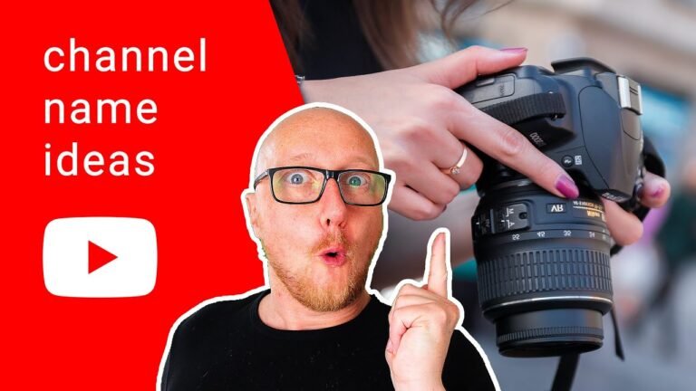 Ultimate Guide to YouTube Channel Names for Vloggers