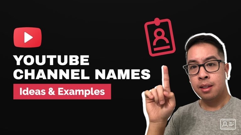 7 Creative Username Ideas for Your YouTube Channel
