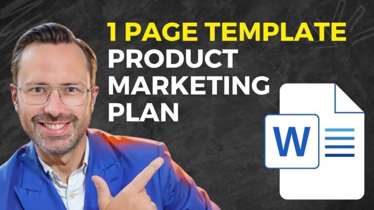Ultimate Marketing Plan Template in Word for Success