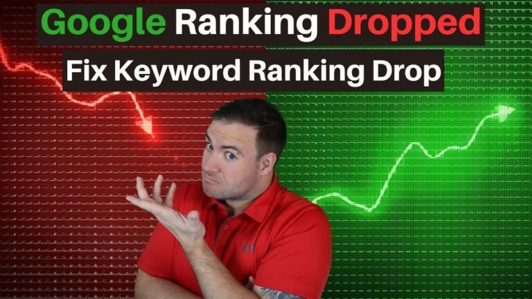 Deciphering the Reasons Behind Your Dramatically Dropped Google Ranking