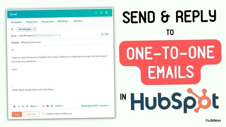 Mastering One-to-One Email Communication