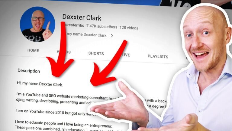 Crafting the Perfect Description for Your YouTube Channel