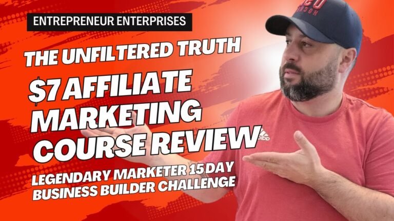 7 Dollar Affiliate Marketing Course: Your Ultimate Guide to Success