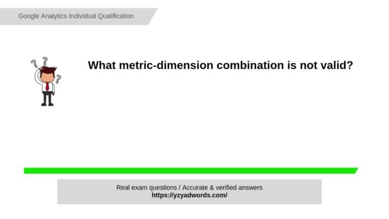 Invalid Metric-Dimension Combinations: Uncovering What Doesn't Work