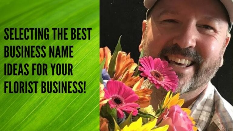Blooming Brilliance: Creative Flower Store Name Ideas