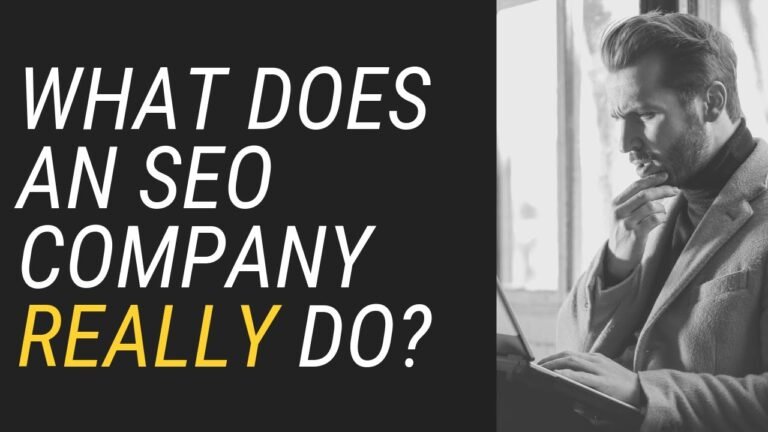 Understanding the Role of an SEO Company