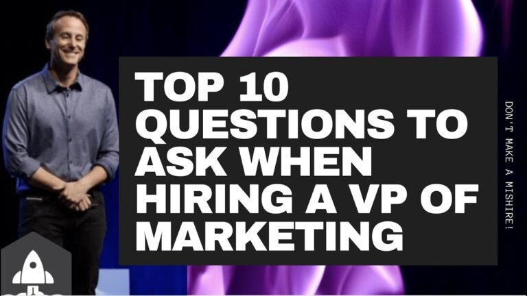 Top Marketing Interview Questions for Success