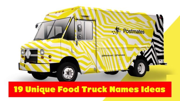 50 Creative and Catchy Unique Food Truck Names