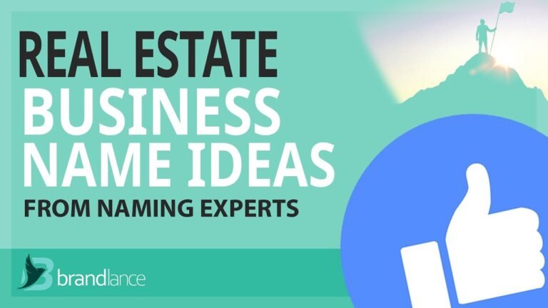 Top 10 Real Estate Business Name Generators for Your Brand