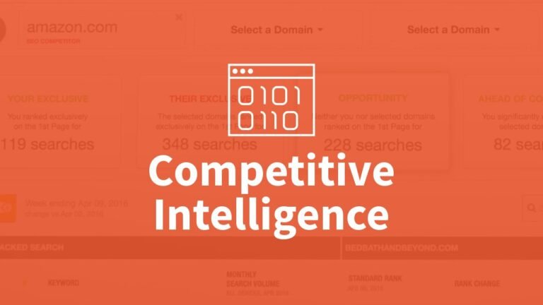 Mastering SEO: Leveraging Competitive Intelligence for Success
