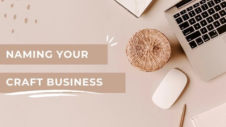 50 Creative Craft Business Names for Success