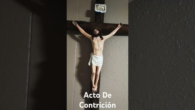 The Power of Acto de Contricion: A Guide to Repentance and Forgiveness