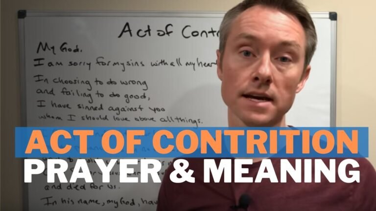 The Power of the Act of Contrition