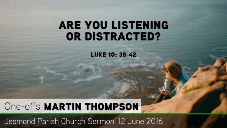 The Importance of Prioritizing: Lessons from Luke 10:38-42