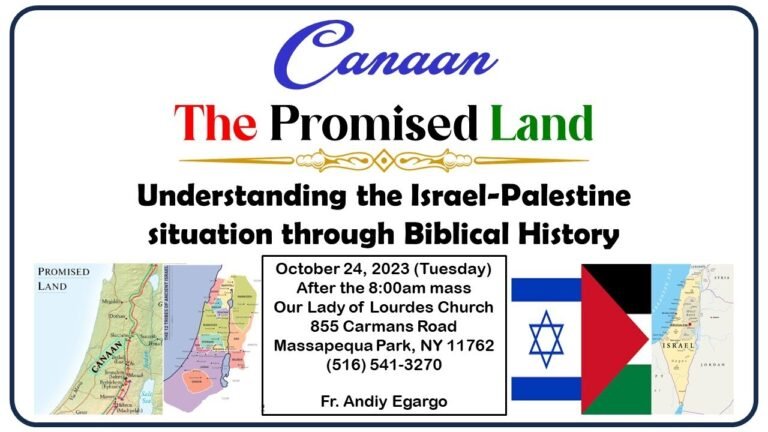 Exploring the Promised Land: The Legacy of Canaan