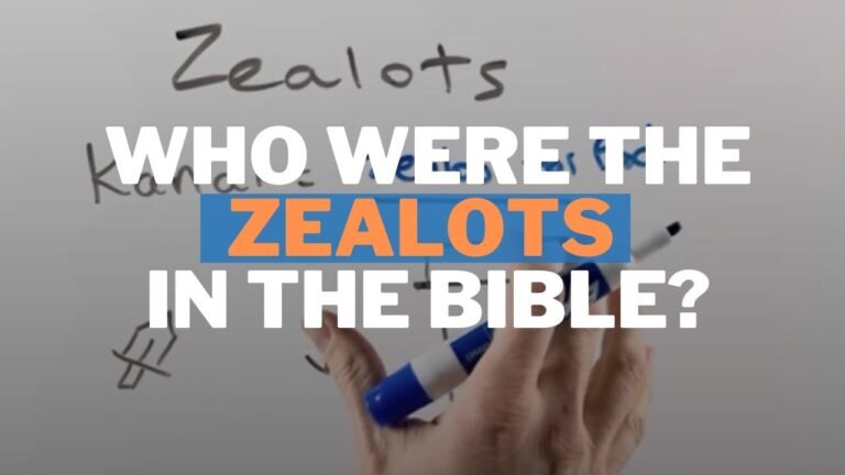 Understanding Biblical Zealots: Their Role and Significance