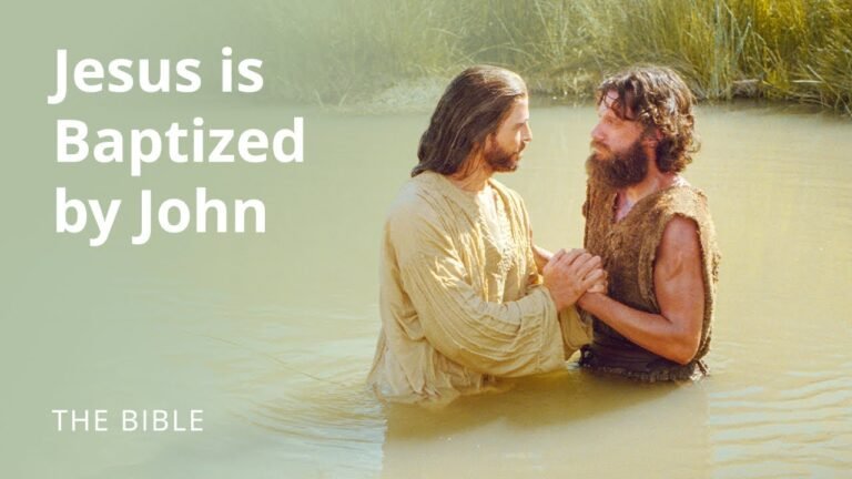 The Timing of Jesus' Baptism