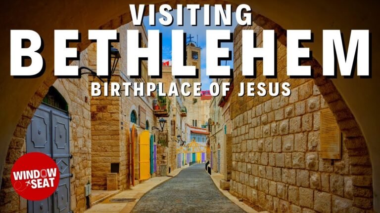 Mapping Bethlehem: The Birthplace of Jesus