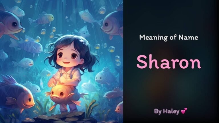 The Meaning Behind the Name Sharon