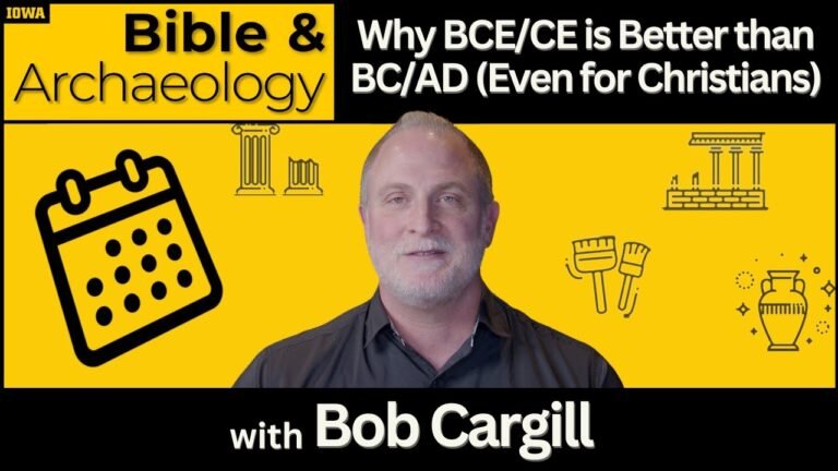 Understanding BCE in Biblical Context