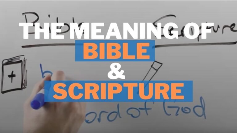 Understanding the Meaning of the Word Bible