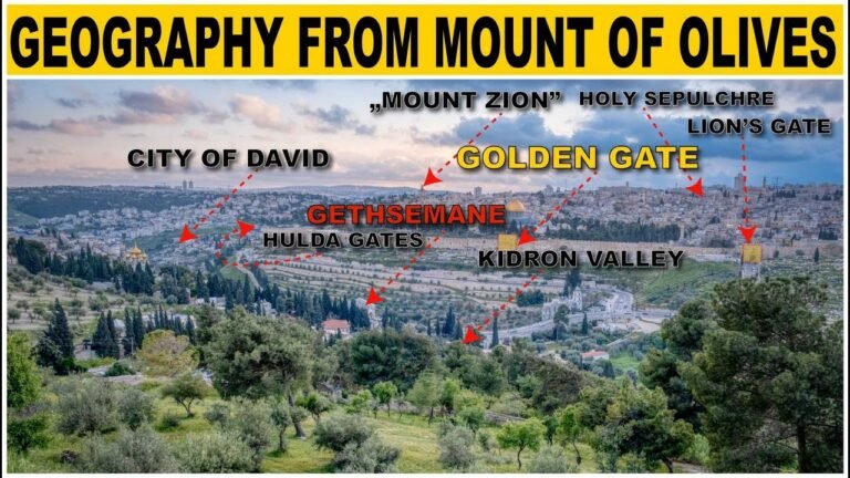 Discovering the Location of Mount Olives